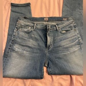 Citizens of Humanity, Rocket Crop hi rise skinny in size 31.